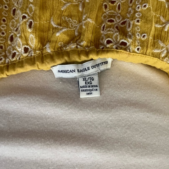 American Eagle Yellow Summer Tank Top - Picture 4 of 4